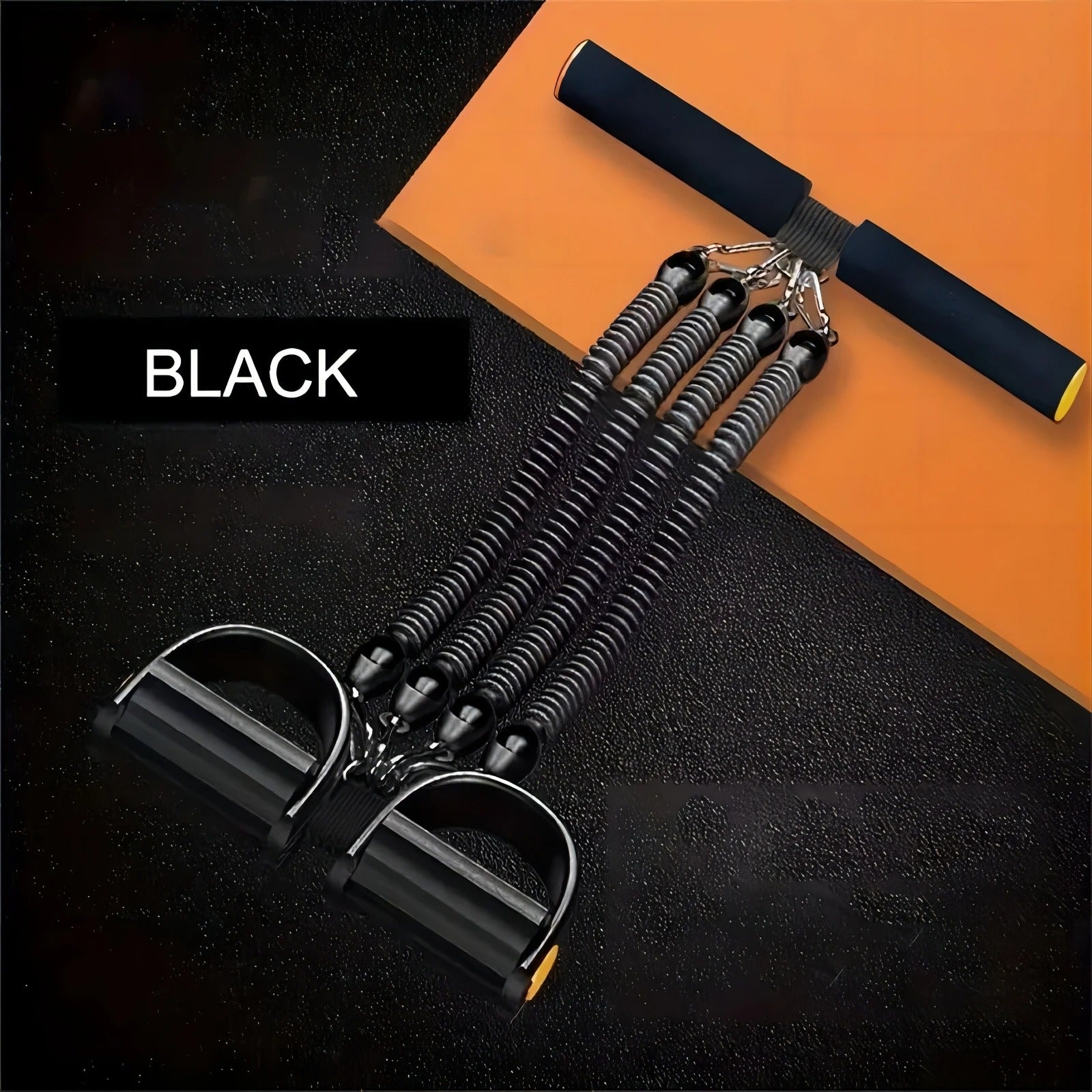 Fhizio Pedal Resistance Band Puller – Full Body Toning & Stretching Tool for Home Workouts