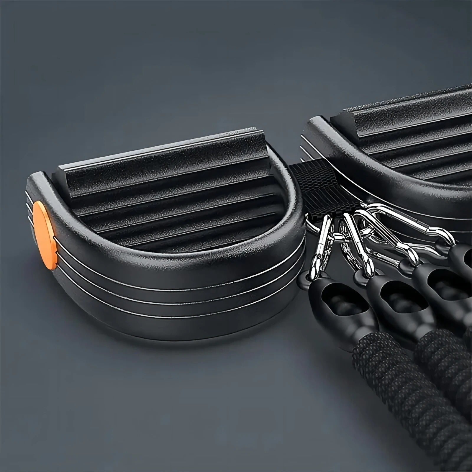 Fhizio Pedal Resistance Band Puller – Full Body Toning & Stretching Tool for Home Workouts