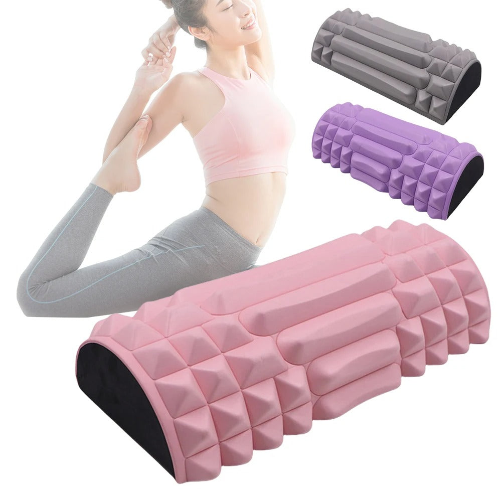 Foam Roller for Muscle Massage, Back Pain Relief & Fitness Recovery – Ideal for Yoga, Workout & Physical Therapy