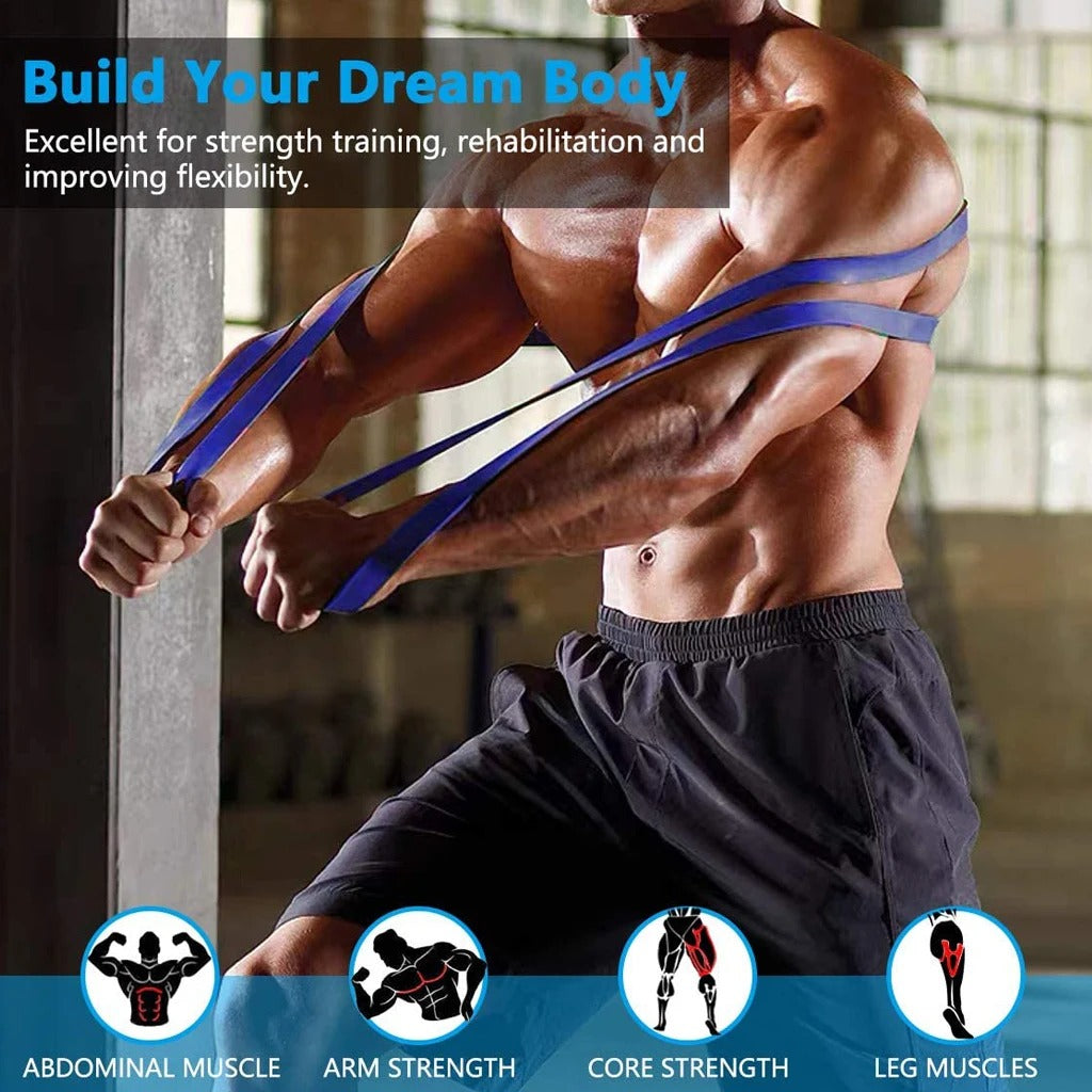 Fhizio Resistance Bands for Pull-Up Assistance