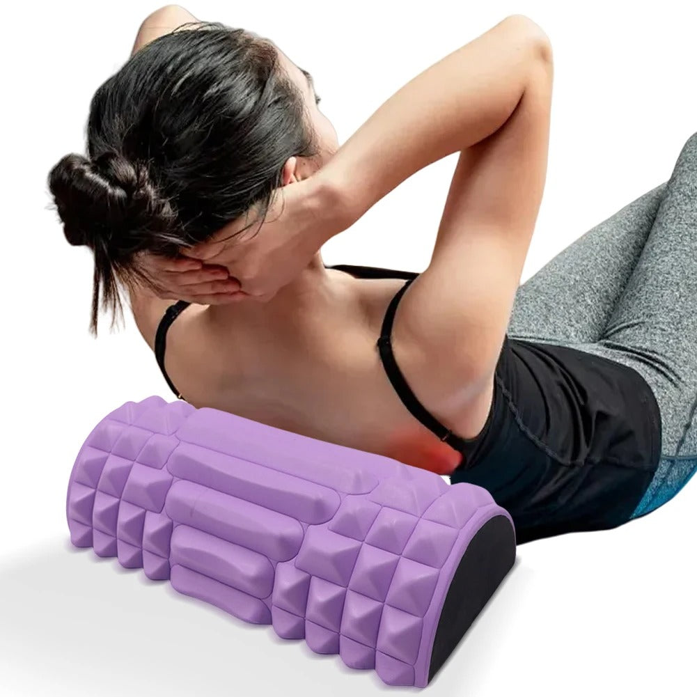 Foam Roller for Muscle Massage, Back Pain Relief & Fitness Recovery – Ideal for Yoga, Workout & Physical Therapy