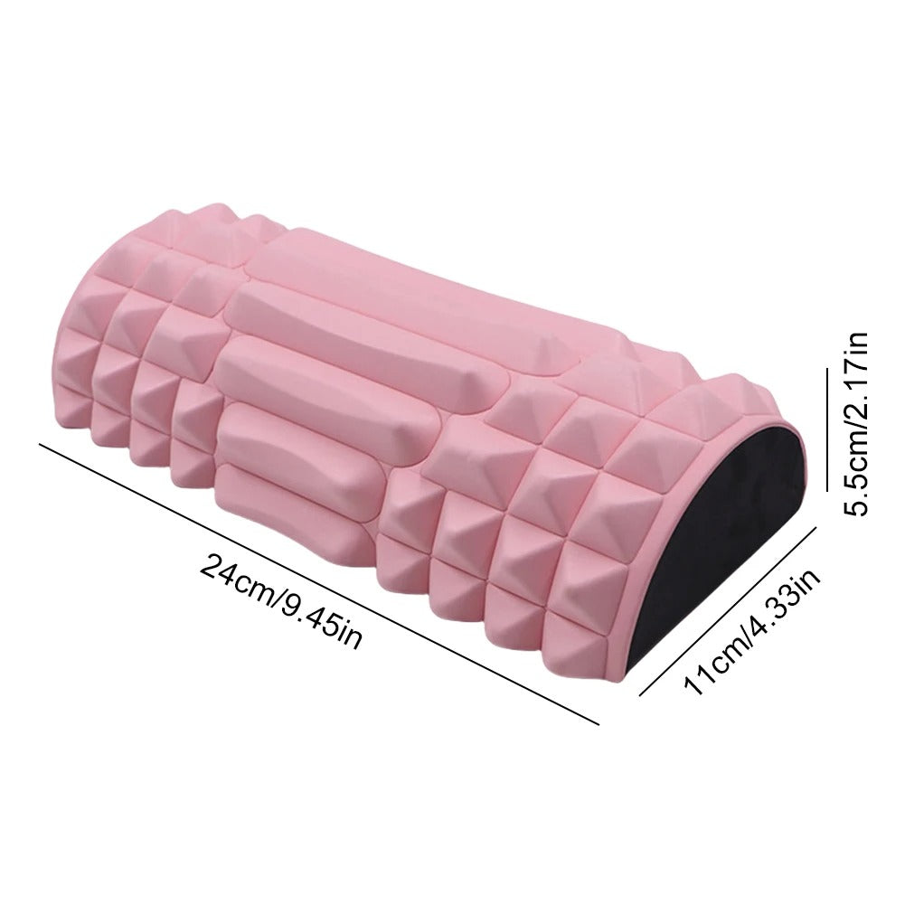 Foam Roller for Muscle Massage, Back Pain Relief & Fitness Recovery – Ideal for Yoga, Workout & Physical Therapy